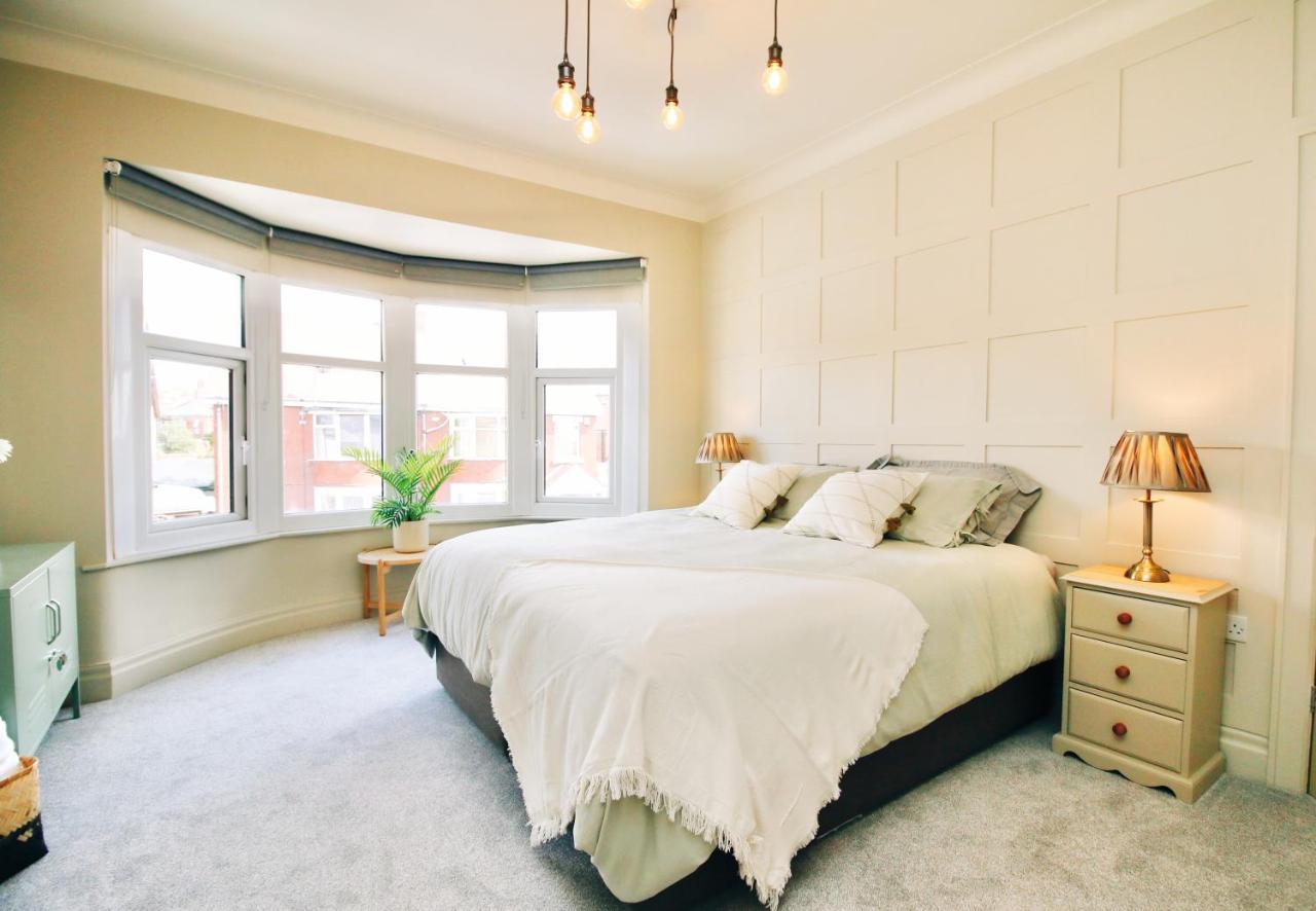 Xxhot Tubxx 4Bed Semi, Sleeps 8, 2 Bathrooms Blackpool Exterior foto